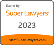 Rated By Super Lawyers | 2023 | visit SuperLawyers.com