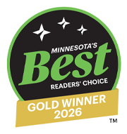 MINNESOTA'S Best READERS' CHOICE | GOLD WINNER 2026 | TM