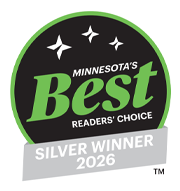 MINNESOTA'S Best READERS' CHOICE | SILVER WINNER 2026 | TM